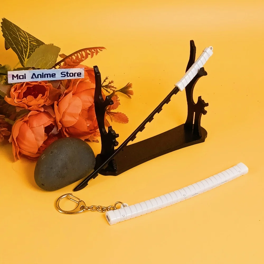 6-calowa Metalowa Mini Katana Prawdziwa Ostrze Katany Nóż Ninja Figurka Oryginalny Żelazny Miecz Anime Samurajski Miecz Dekoracja Niedziałający Miecz Zabawka Prezent