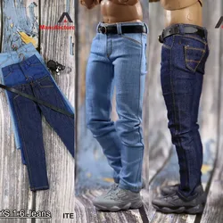 ACNTOYS ACN001 1/6 Scale Male Slim Jeans Pants Trousers Clothes Model Fit 12 inch Soldier Action Figure Body Dolls Toy