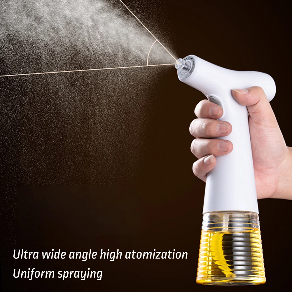 240ml Electric Olive Oil Sprayer Bottle Dispenser Kitchen Oil Bottle Soy Sauce Vinegar Storage Bottle Electric Oil Dispenser view 3