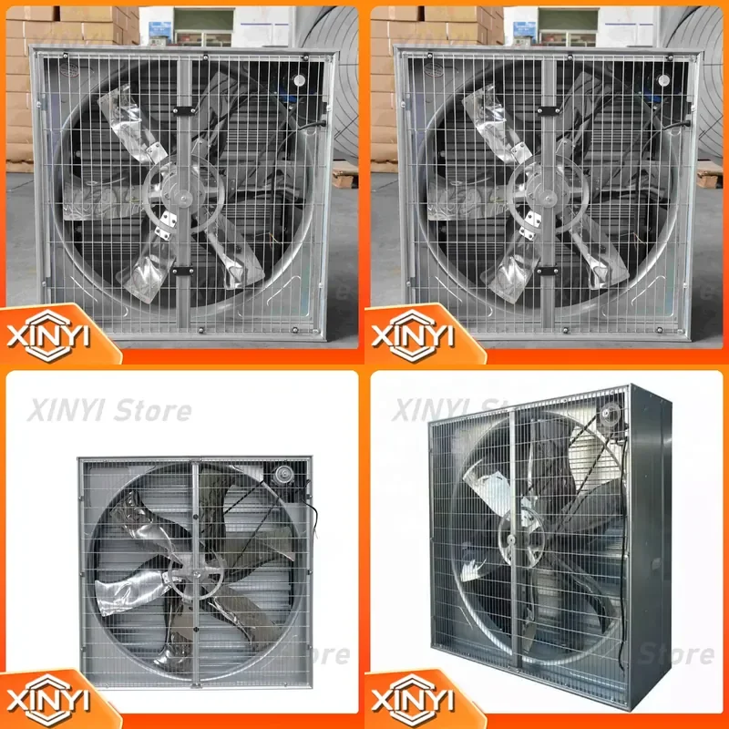 Industrial Poultry Ventilation Fan for Centrifugal Push Pull Wall Mount Shutter Exhaust Refrigeration Exchange Parts