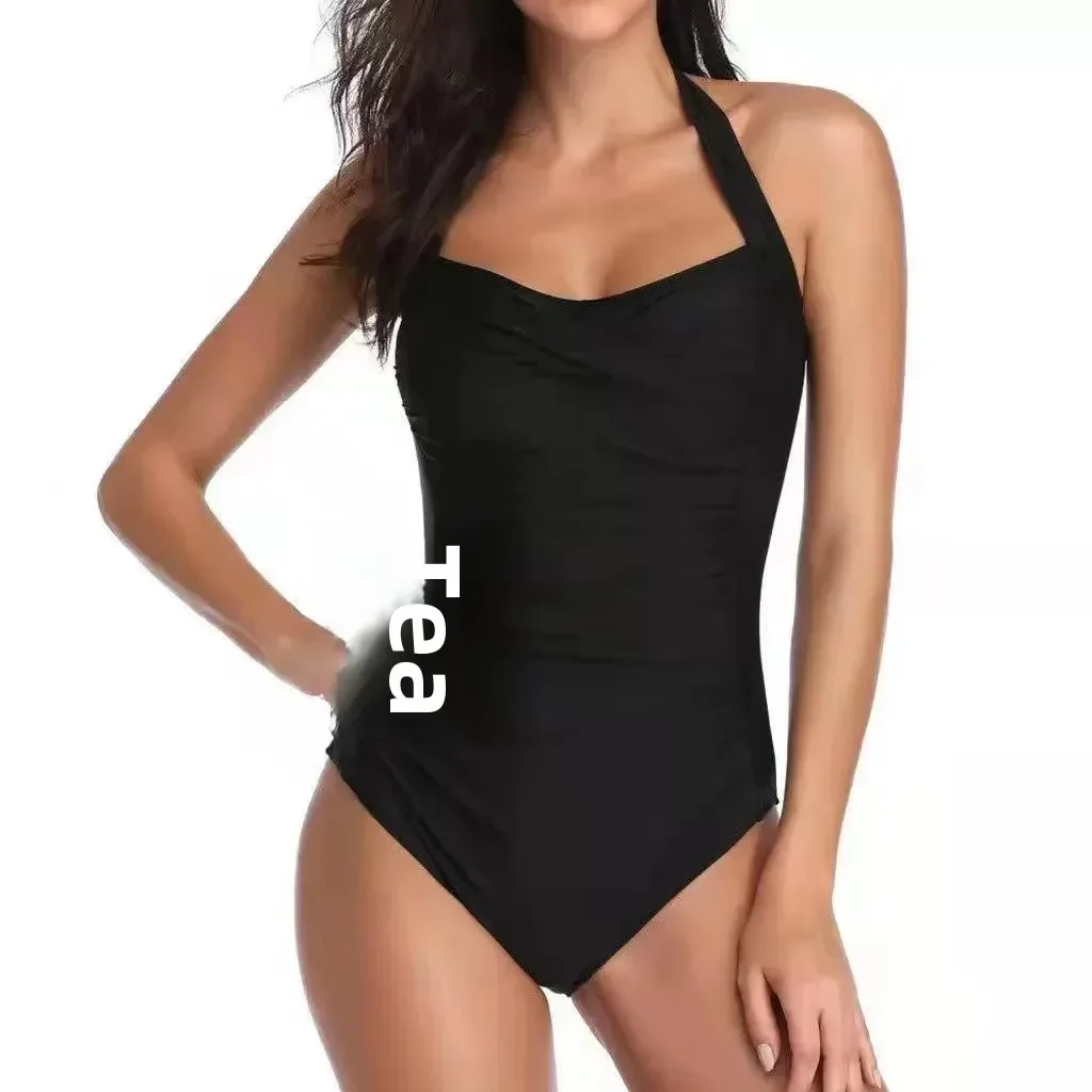 

Fashionable Sexy One-Piece Bikini Swimsuit Women's Cover-Up Slimming Swimwear Backless Design Popular Style from Mainland China