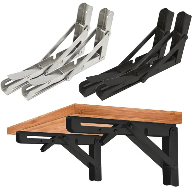 

8/10/12 дюймов складной кронштейн для автодома, треугольная стойка для хранения из нержавеющей стали, фиксированные кронштейны, кемперван, дом на колесах, аксессуары для автофургонов