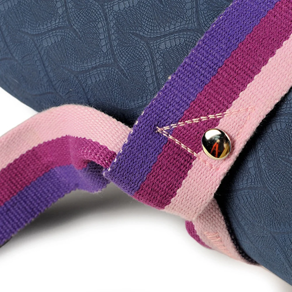 

Lightweight Yoga Mat Strap Sling Made of Premium Cotton Adjustable for All Exercise Mats Portable Carry Solution for Active