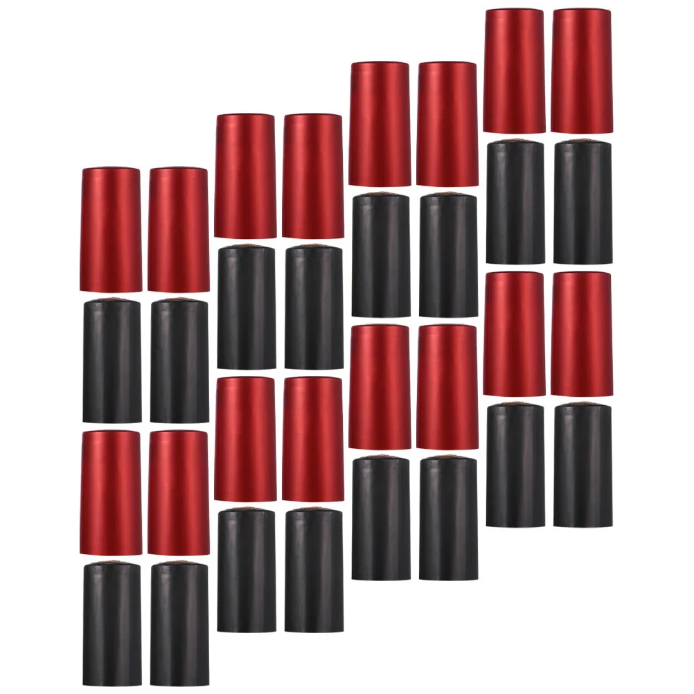 100 قطعة من أغطية الزجاجات المقاومة للعبث لأغطية المياه البلاستيكية