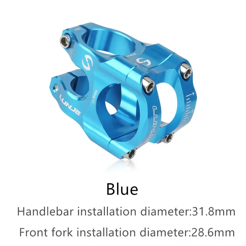 MTB Rennrad Vorbau CNC Mountainbike Brücke Kurze Leistung 31,8mm Hohe Festigkeit Klettern Riser