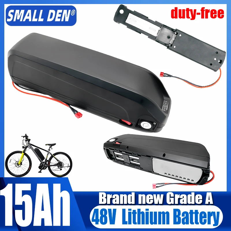 

48V 15Ah Hailong Ebike Batterie 18650 Lithium-Batterie pack Elektrische Fahrrad 1000W Motor für Bike conversion kit Bafang mit U