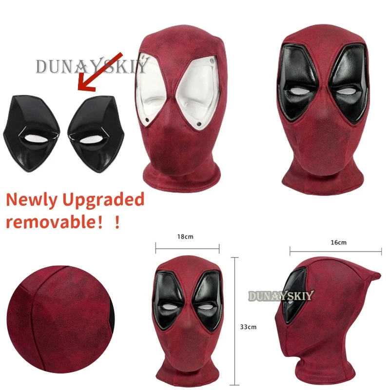 Deadd Cosplay Hoofddeksels Muts Masker Gebreide Hoofddeksels Cos-Pooll Halloween Party Outfit Rekwisieten Vrouw Man Kind Volwassen Karakter