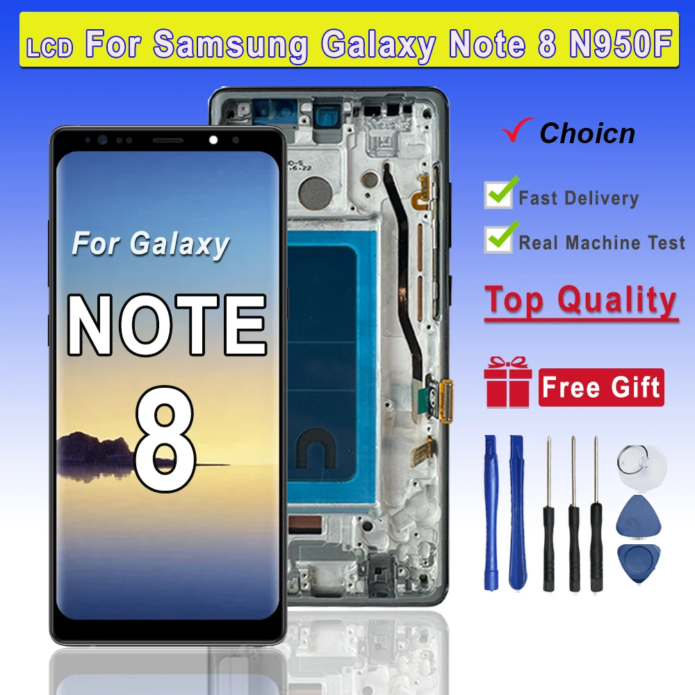 samsung-note-8用tft-lcd液晶画面タッチデジタイザーアセンブリ交換部品-samsung-note-8-n950f-n950u-n950w-n950fd-lcd用