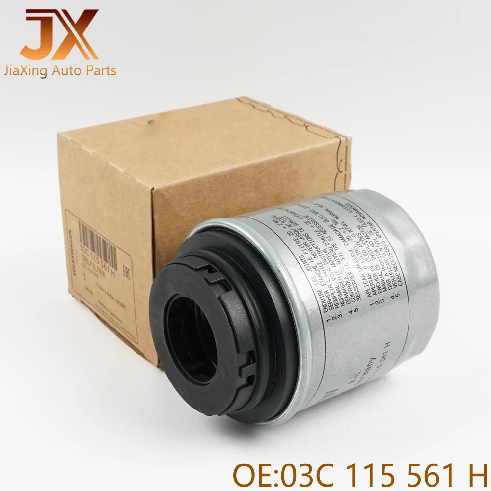 03C115561H NEW Oil Filter For EA111 1.4T Audi A1 A3 VW Tiguan Jetta Sciricco Beetle Polo EOS Golf MK6 Fabia Yeti 03C 115 561 H