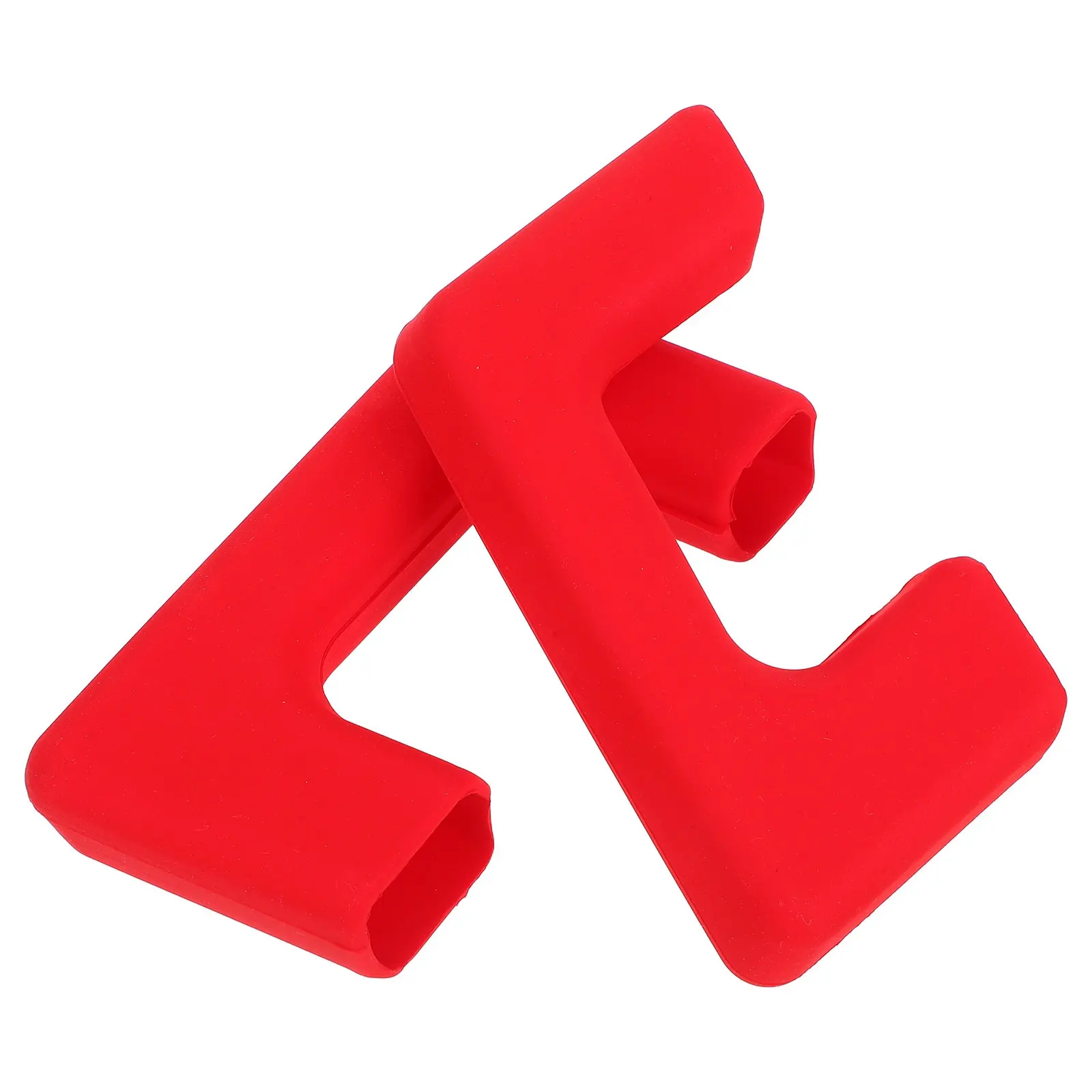 2Pcs Front Bumper Tow Hook Cover Silicone Trailer Hitch Protector for Car Suv Truck Dust Dirt Damage Prevention Easy Install