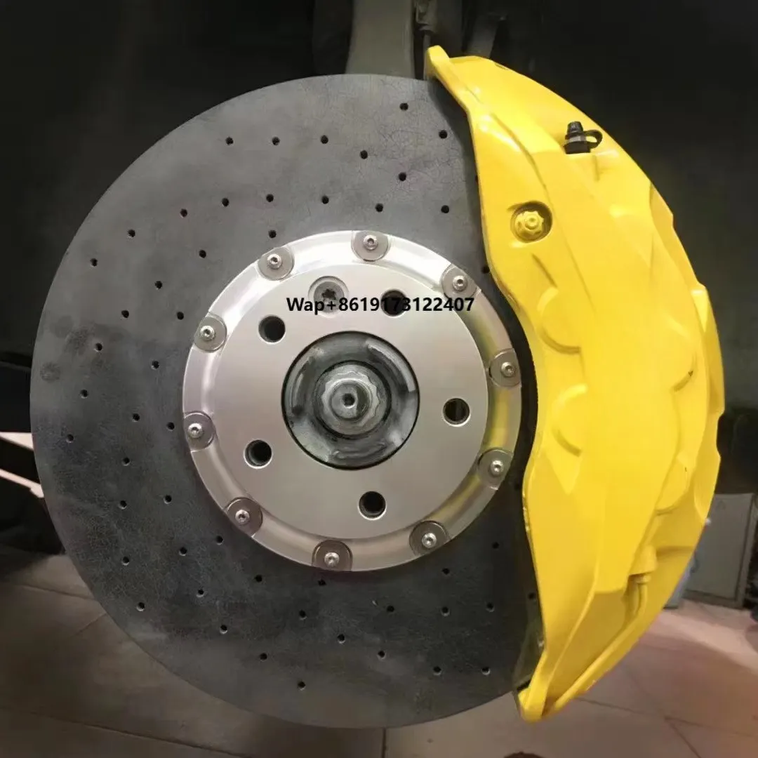 FOR 718/911/Panamera E-Hybrid/Ten-piston Modified Carbon Ceramic Brake Calipers and Brake Discs