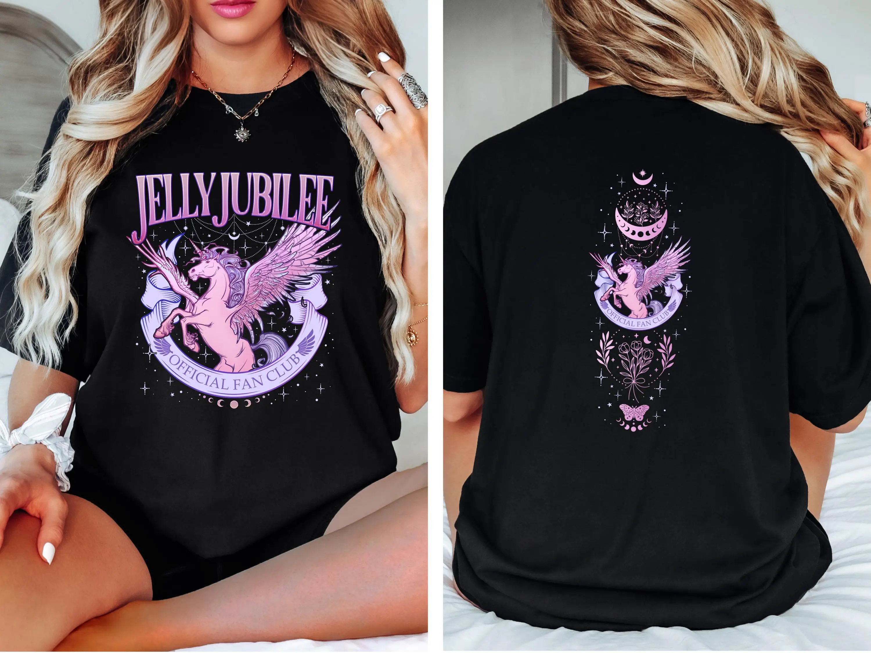 Jelly Jubilee Crescent City Shirt, Bryce Quinlan Merch Tee, House of Earth and Blood, SJM Merch, Jelly Jubilee Fan Club Tees
