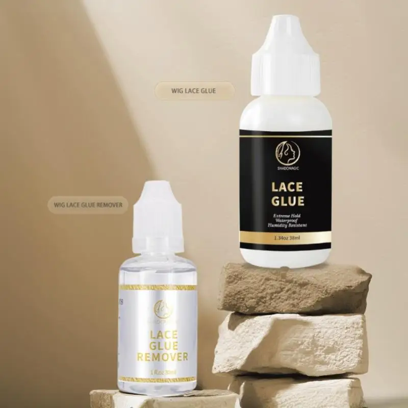 Lace Glue Extreme Hold Waterproof Adhesive For Frontal: 1Pc/2Pcs Full Wigs Durable Long-Lasting
