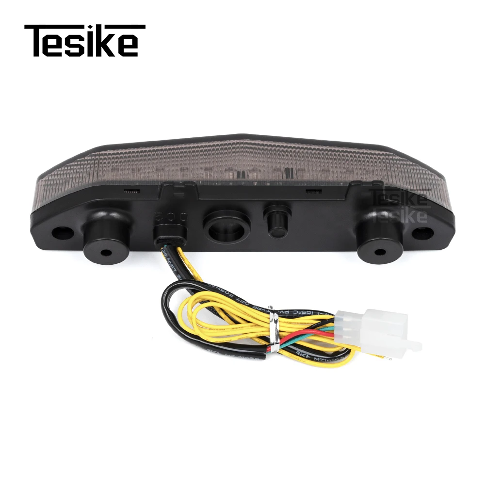 Pour Kawasaki Ninja ZX-6R 2007 2008 ZG14 CONCOURS 2008-2018 Zjas1200 DAEG enquêter Arrière Frein Clignotants Lumière LED spatirée