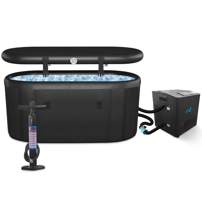 

Xiangyin Vanace Inflatable Upgraded Drop Stitch Portable Sports Recovery PVC Pool 1HP Water Chiller Cold Plunge Tub Ice Bath