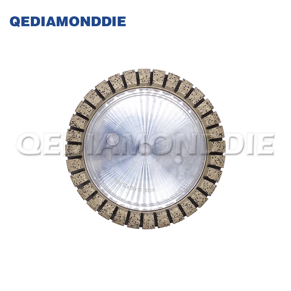 

150/175mm Full Segmented Diamond Grinding Wheel For Glass Edging Machine Metal Bond Diamond Wheel For Glass Beveling Chamfering
