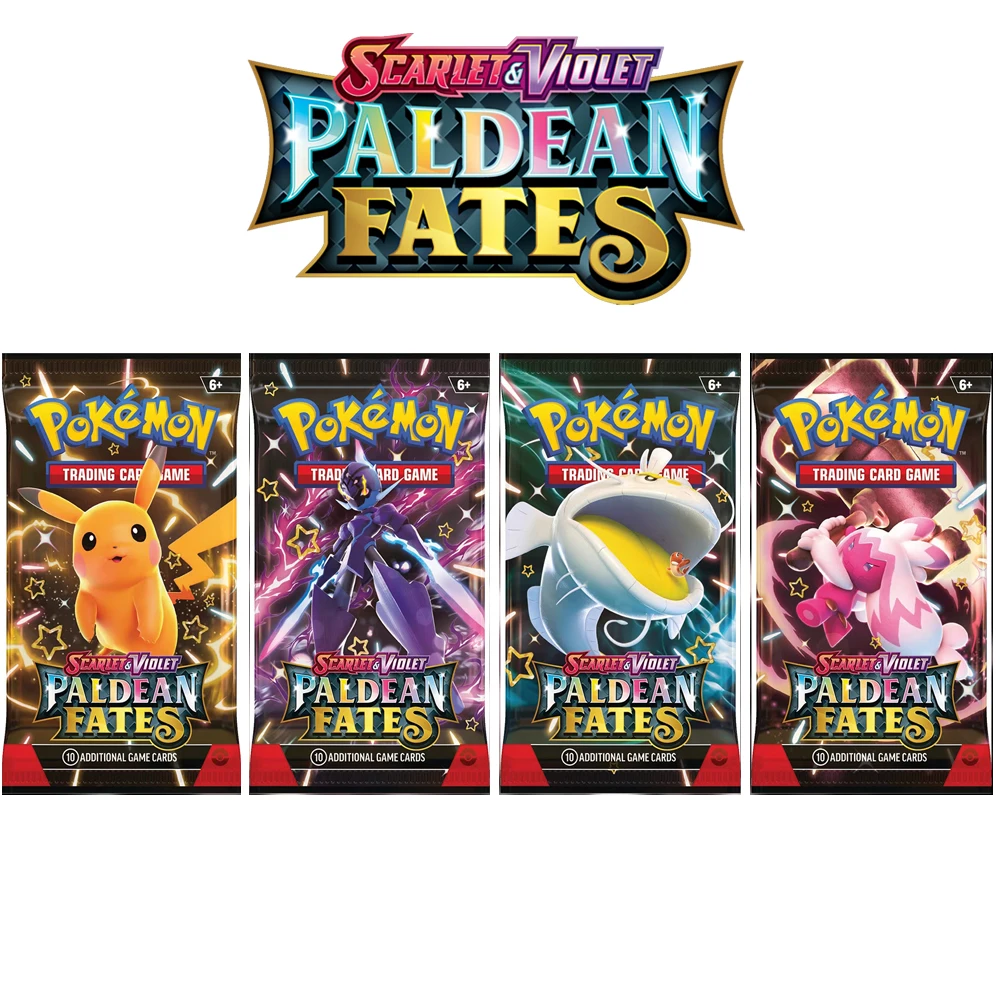 Pokemon TCG is emphasizing shiny Pokemon and pocket monsters with the Scarlet and Violet – Paldean Fates Children\'s toys