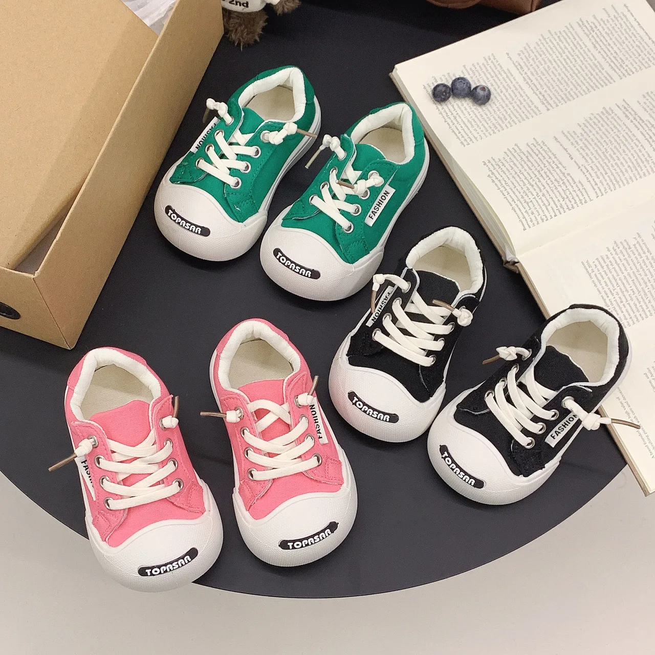 

Kid Casual Shoes Comfort Fashion Flat Walking Children Cute Canvas Spring Autumn New Girl Breathable Sports Board Boy Baby Soft