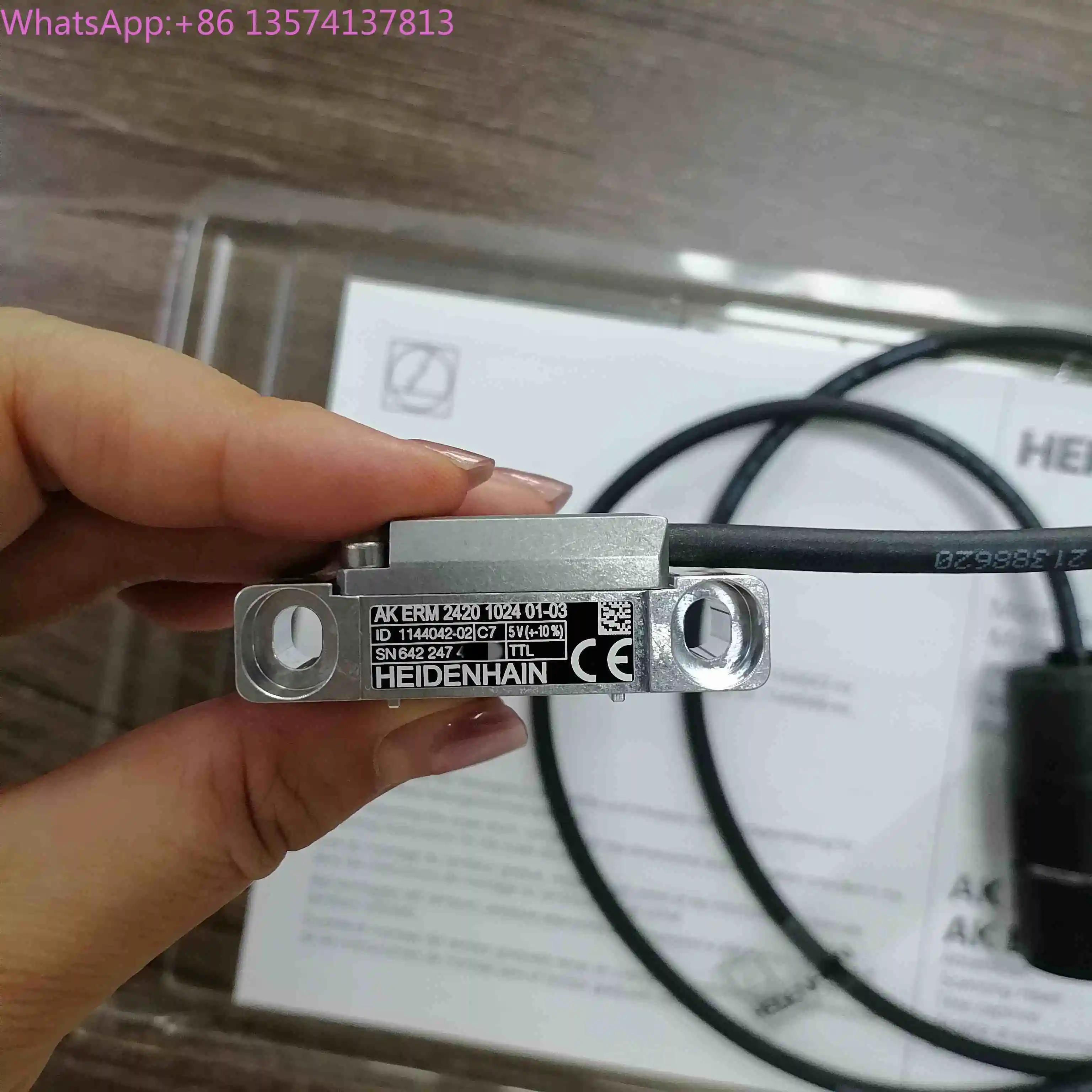 

CNC New and Plc Heidenhain AK ERM 2420 Scanning Head ID 1144042-02