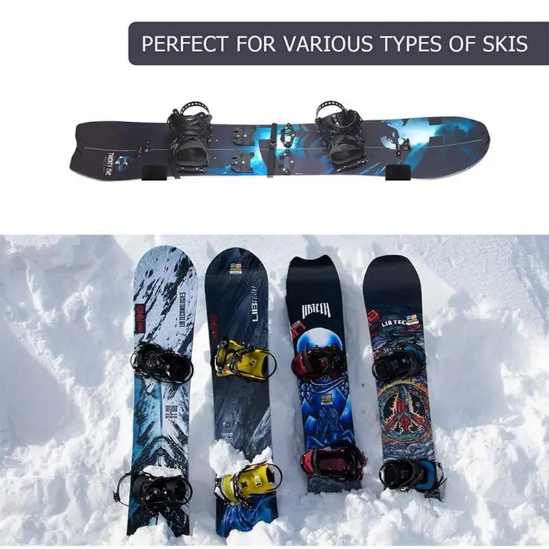 Snowboard Storage Rack Heavy Duty Metal Hook Bicycle Hanger Hooks Snowboarding Hanger Display Bracket Storage For Home