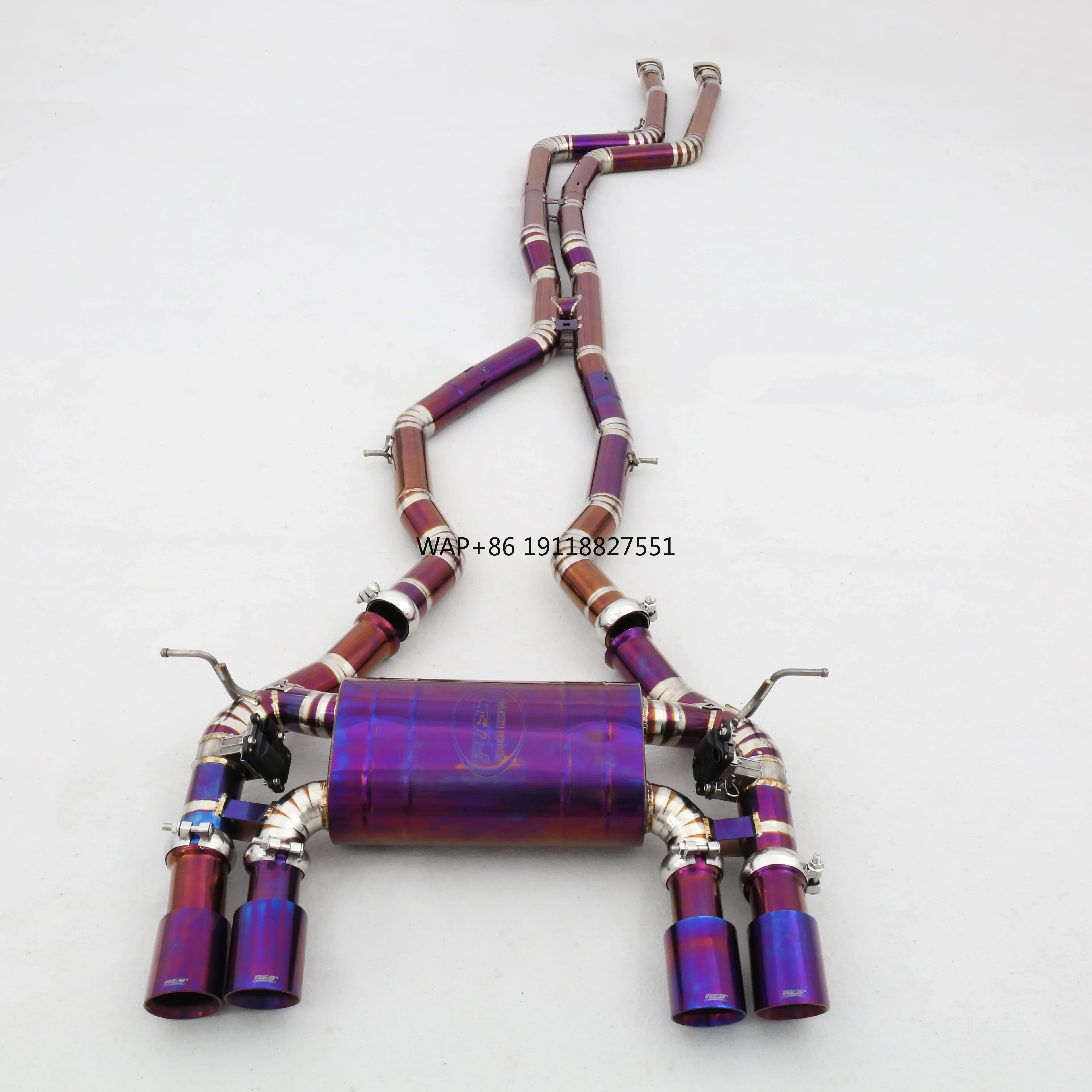 

Factory Customization For M3/M4 F80/F82 3.0T S55 Exhaust System 304 Stainless Steel/Titanium Valved