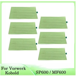 Mop Cloth For Vorwerk Kobold SP600 MF600 Vacuum Cleaner Spare Parts Accessories Wet & Dry Washable Mop Pad