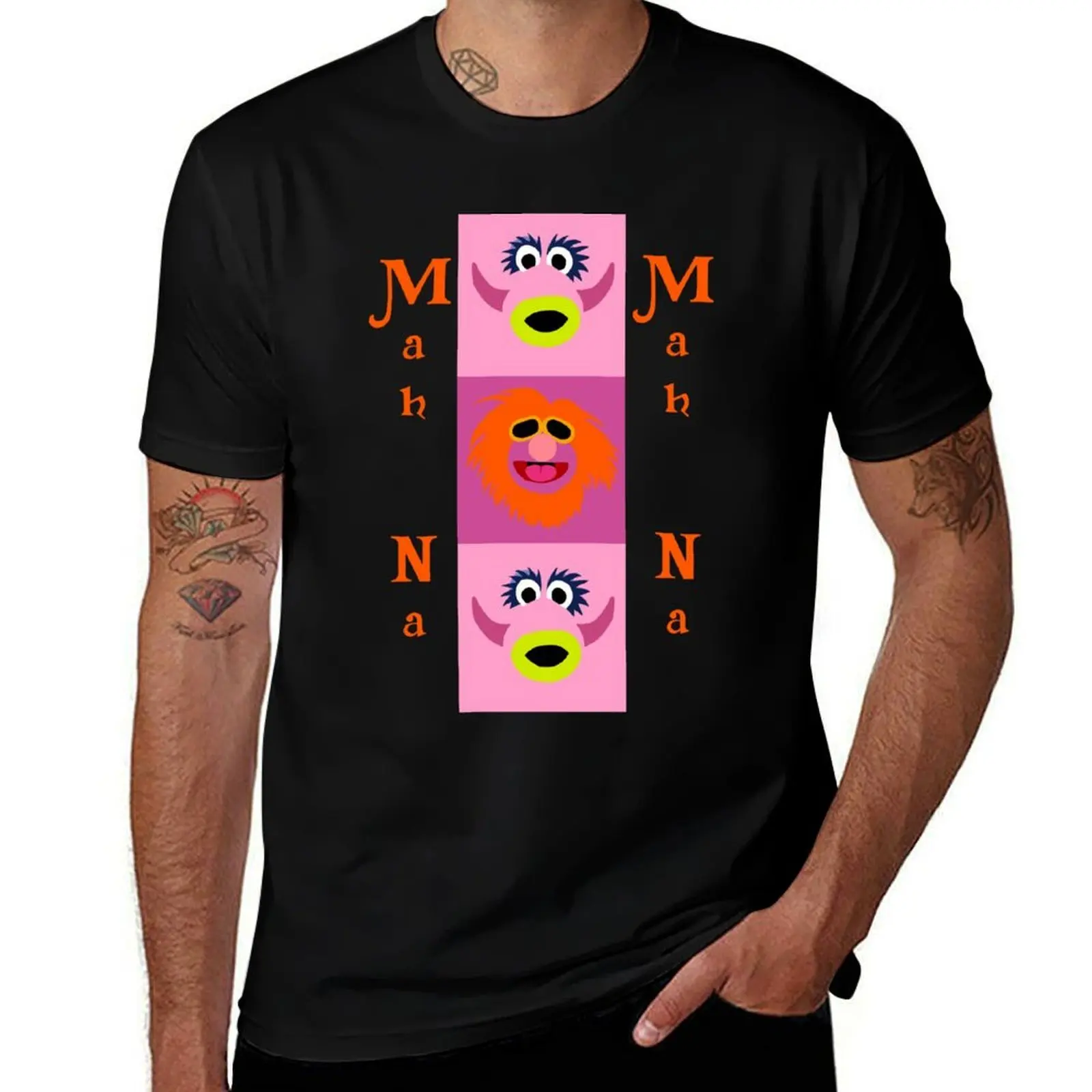 Camiseta Mah Na Mah Na, camiseta informal para trabajo y uso diario