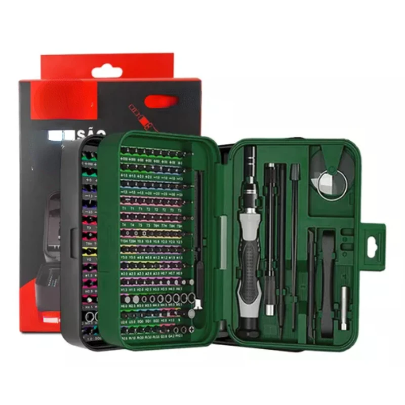 Cell Phone Repair Tool Kit - 132 in 1 Electronic Notebook Key Set