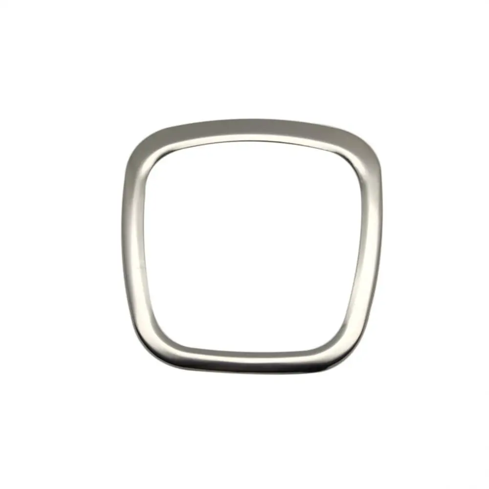 2024 자동차 핸들 센터 로고 프레임 엠블럼 트림 장식 링 데칼, A3 8P S3 A4 B6 B7 B8 A5 A6 C6 Q7 Q5 금속 3D 스타일링