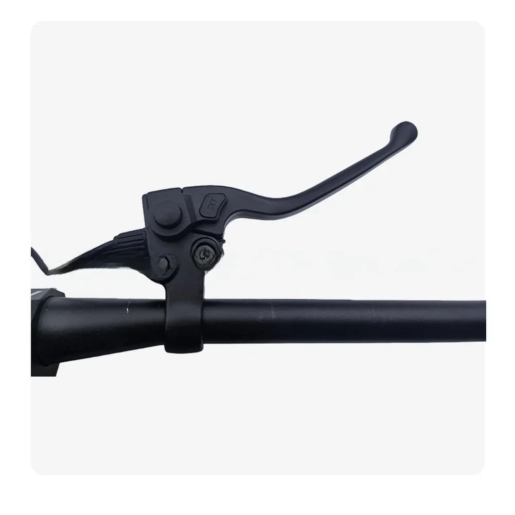 

Black Aluminum Parking Brake Lever with Mechanical Switch Compatible with For Electric Vehicle and Waterproof Design