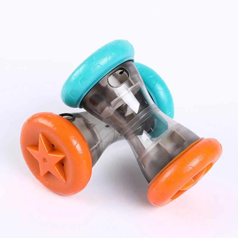 

Slow Feed Dog Chew Toy Durable Dumbbell Treat Dispensing Toy Mental Stimulation