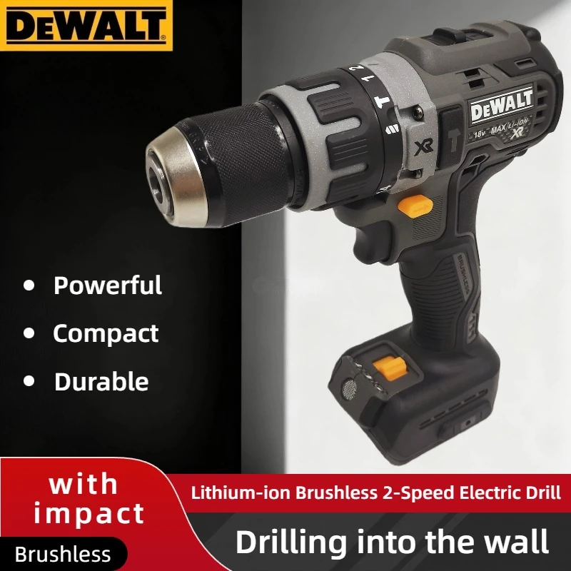 DEWALT DCD791 Compact Cordless Drill Brushless Motor Drill Screwdriver Multi functional Drive Home Rechargeable Electric Tools