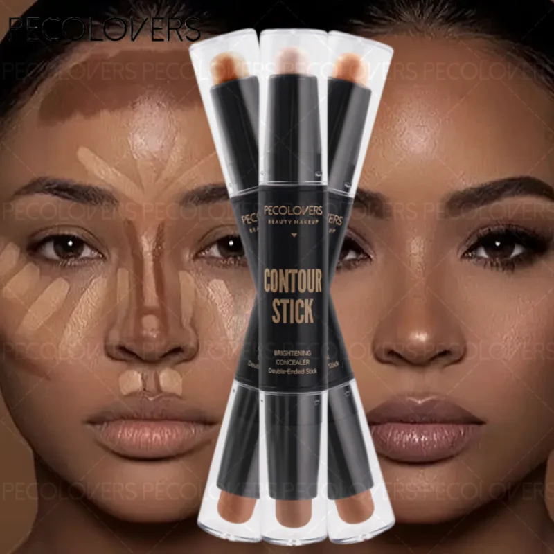 Waterproof Liquid Contouring Bronze Stick Highlight Contour Concealer Stick Face Make Up Foundation Makeup Pencil Cosmetics