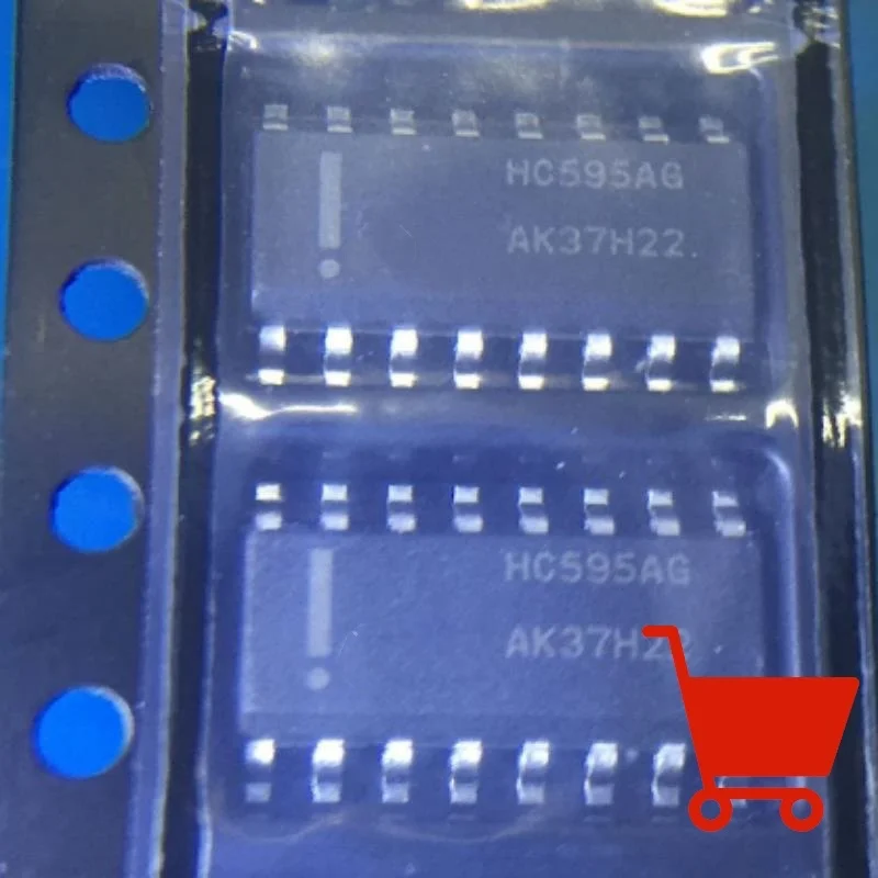 5pcs/lot HC595AG MC74HC595ADR2G IC Original Genuine Chip Packing 16-SOPIn Stock