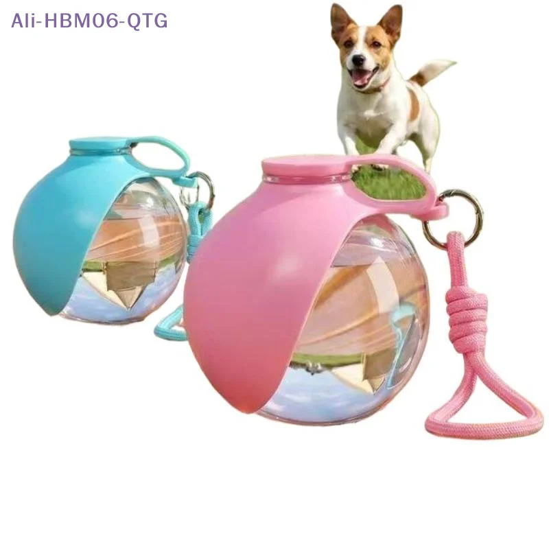 Hot Portable Pet Dog Water Bottle Leakproof Design Detachable Carry Strap Perfect For Outdoor Walking Hiking Pet Travel