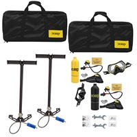 DIDEEP 1L Scuba Diving Tank Equipment Mini Portable Oxygen Tank Underwater Breathing Kit