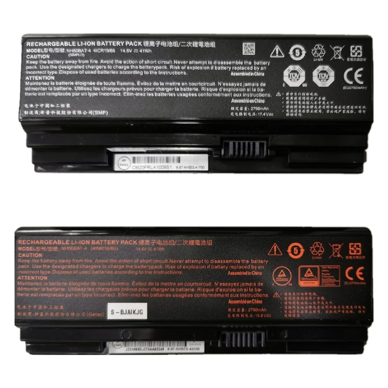 

New 6-87-NH50S-41C00 Battery For Hasee Z7 Z7M G8 CT5NA CT7NA CT7VK Sager NP6854 NP6856 NP6875 NP6876 NP7852 NP7853 NP7856 NP7876