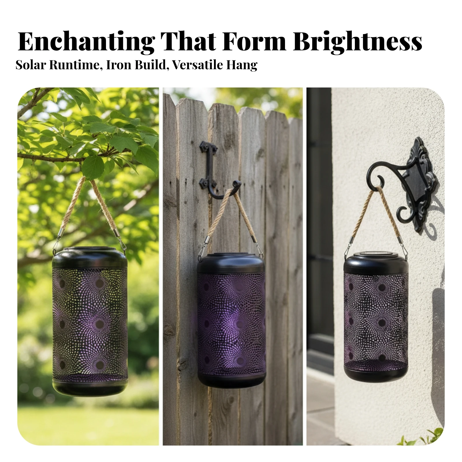 Zonne-tuinlantaarn met touwhan - Solar Lantern Hanging recensie en prijs