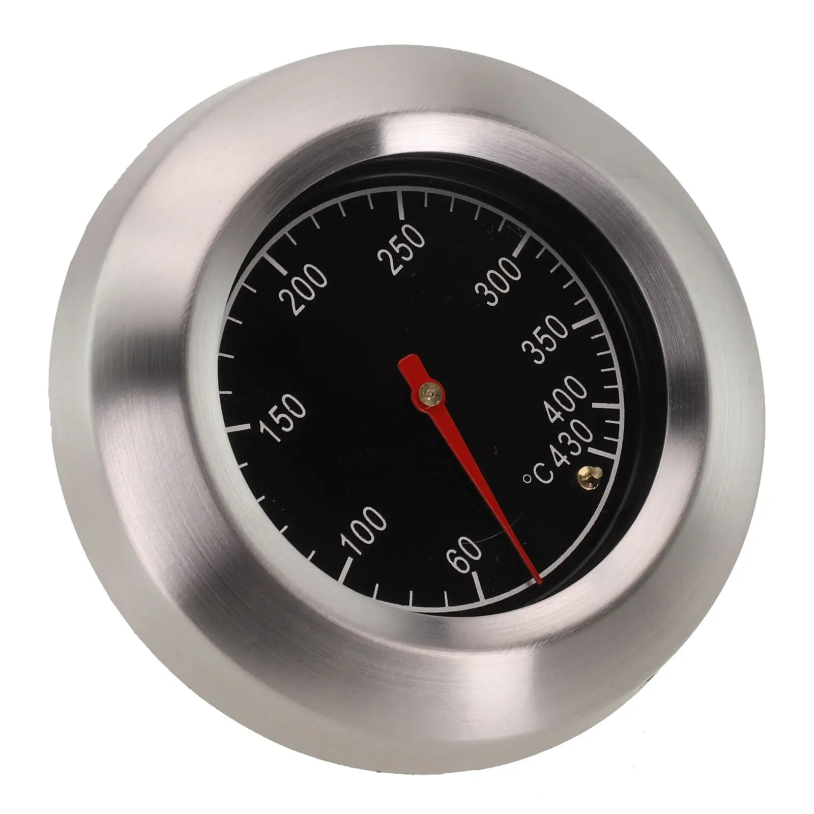 Get the Perfect Temperature for Your Grill Barbecue and Smokehouse with this Stainless Steel Thermometer (60℃ 430℃)