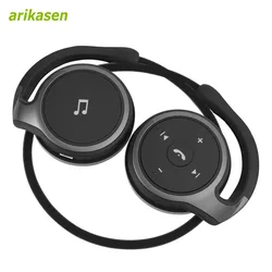 Arikasen A6 Bluetooth Earphones On ear Comfortable Wireless Headphone Microphone Deep Bass 3D Stereo Sound Bluetooth 5.0 Headset