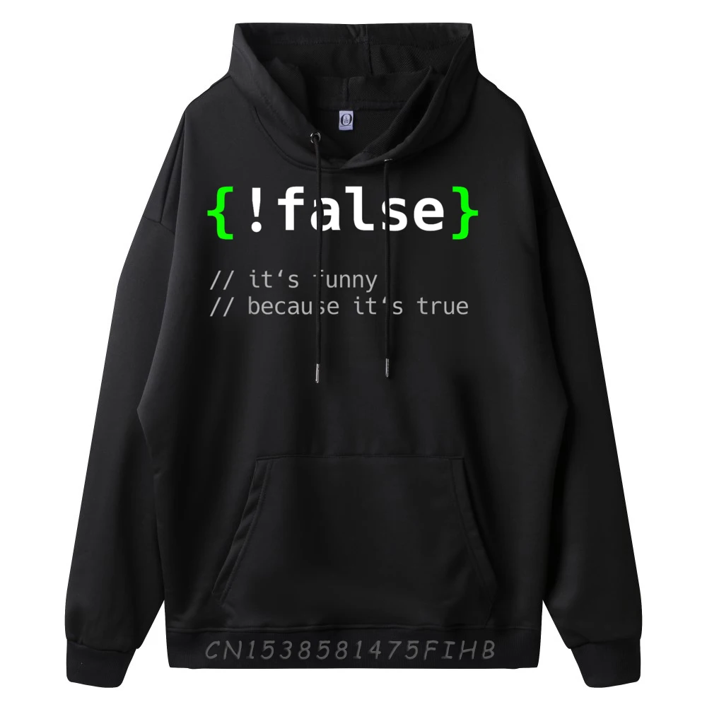 False Funny Coding Programmer Computer Programming Harajuku Fall Christmas Shirt Men Christmas Sweater Long Sleeve