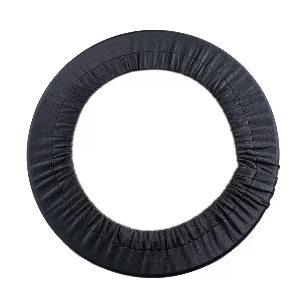 Car Steering Wheel Stretch Scratch Protector Black Cover Steering Wheel Cover Fully Surrounded Elastic Car Steering Wheel