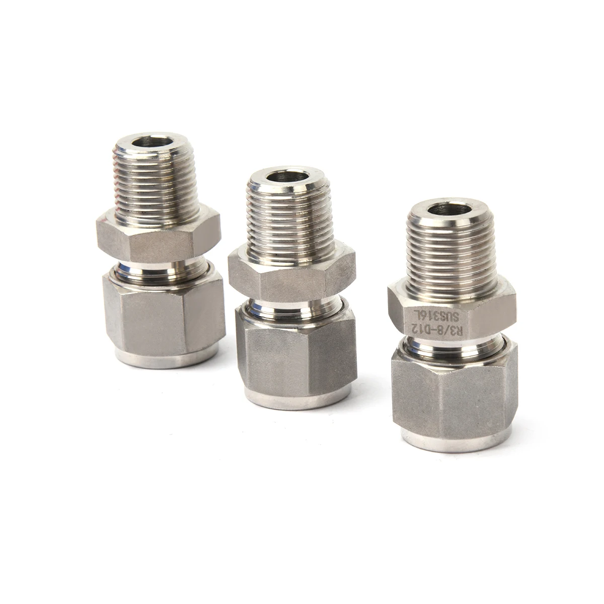 

Индивидуальные компрессионные наконечники SUS 304, прямой разъем, компрессионные фитинги, прямое соединение трубы