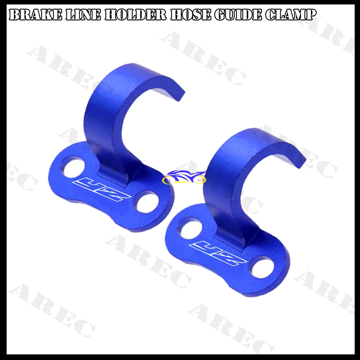 Rear Brake Hose Guide Clamp Brake Line Holder Clamping For YAMAHA YZ80 85 125 120X YZ250 250F 250X 250FX YZ400F 426F 450F 450FX