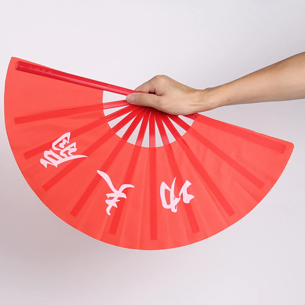 

Folding H Portable Festival Performance Fan Kung Fu Chinese Style Decorative Fan for Dancing Performance Summer Travel Gift