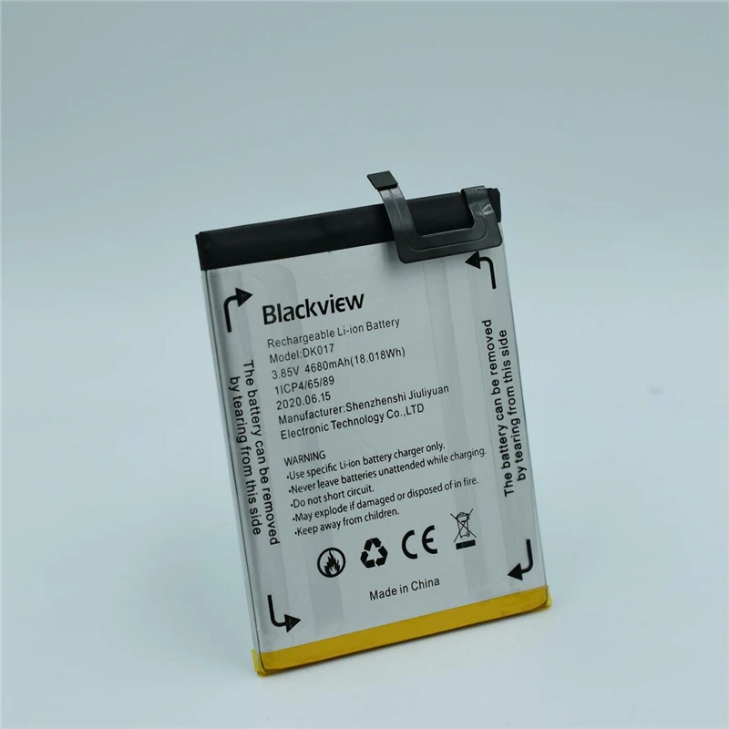 

Mobile phone battery for Blackview A80 Pro battery 4680mAh Long standby time High capacity for Blackview DK017 battery