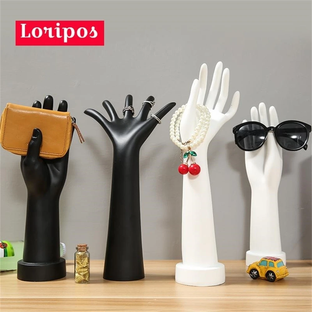 

Hand Model Jewelry Plastic Hand Model Jewelry Display Stand Wallet Display Rack Ring Display Jewelry Holder Storage Table Stand