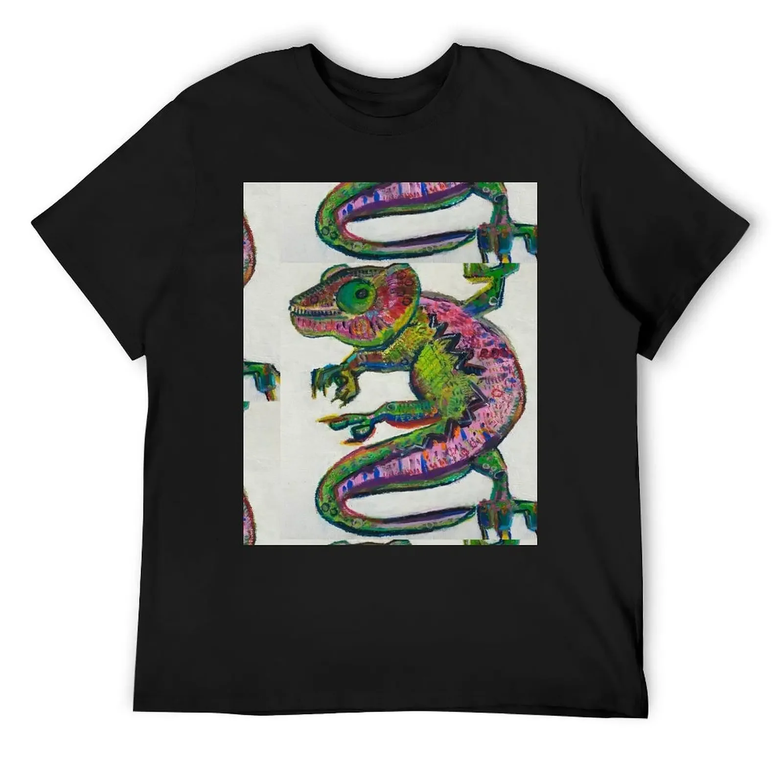 Chameleon T-Shirt tees anime vintage anime shirt mens vintage t shirts