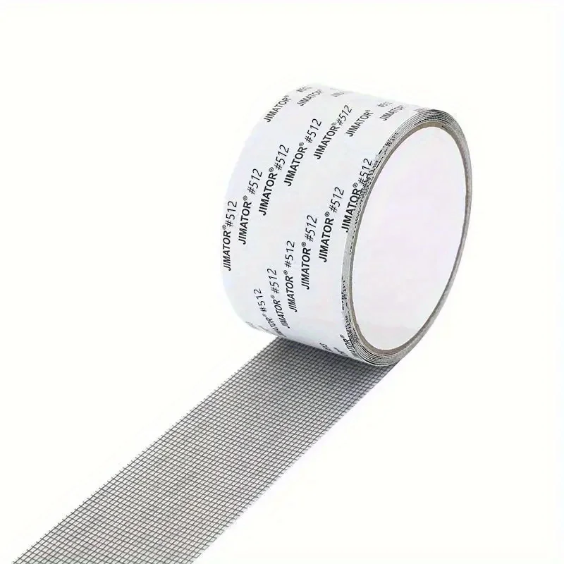 Window Screen Repair Tape Self Adhesive Mesh Tape Net Door Fix Patch Anti Insect Mosquito Mesh Broken Holes Repairing