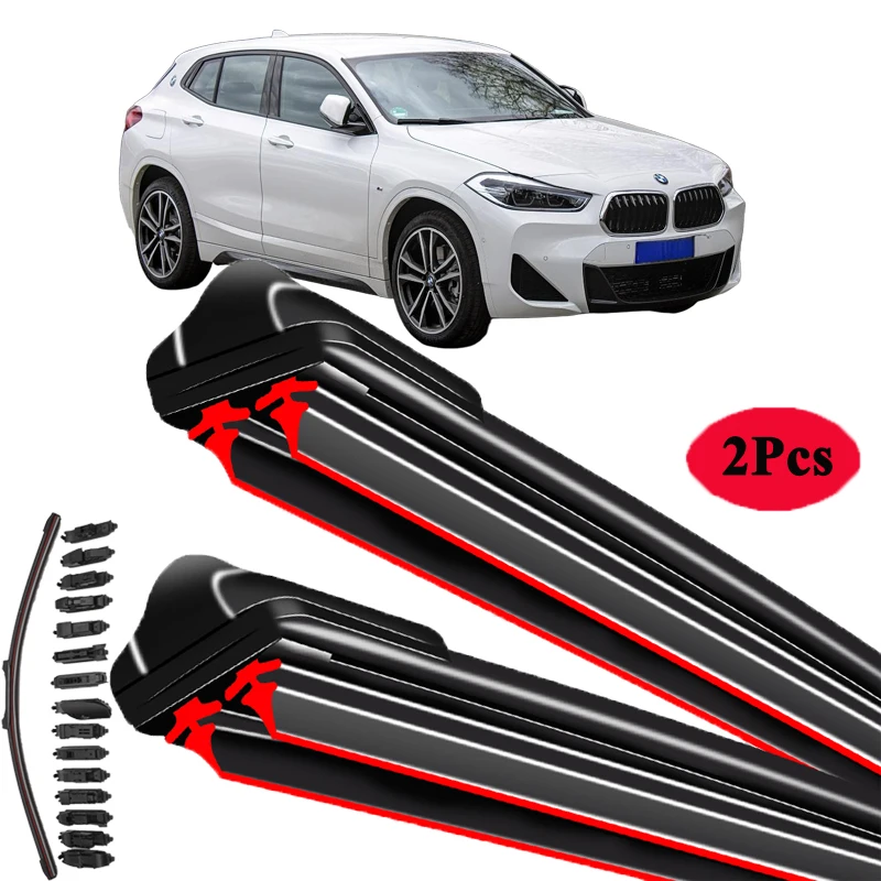 

For BMW X2 F39 2018-2023 Car Windshield Wiper Blade Front Windscreen Brushes Washer Accessories Window Cleaning Replacement